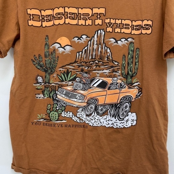 Philosophy Of Love Desert Vibes 100% Cotton Top Size XS - Picture 2 of 9